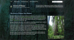 Desktop Screenshot of groveoftitans.com